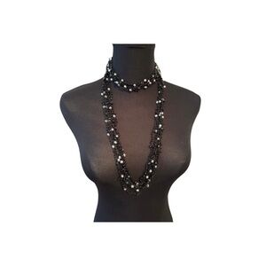 Layered Necklace and Earrings Set